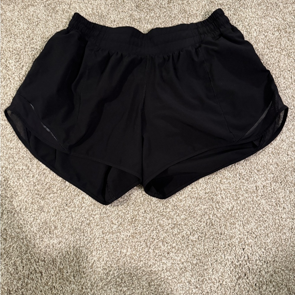 lululemon athletica Midnight Black Athletic Shorts